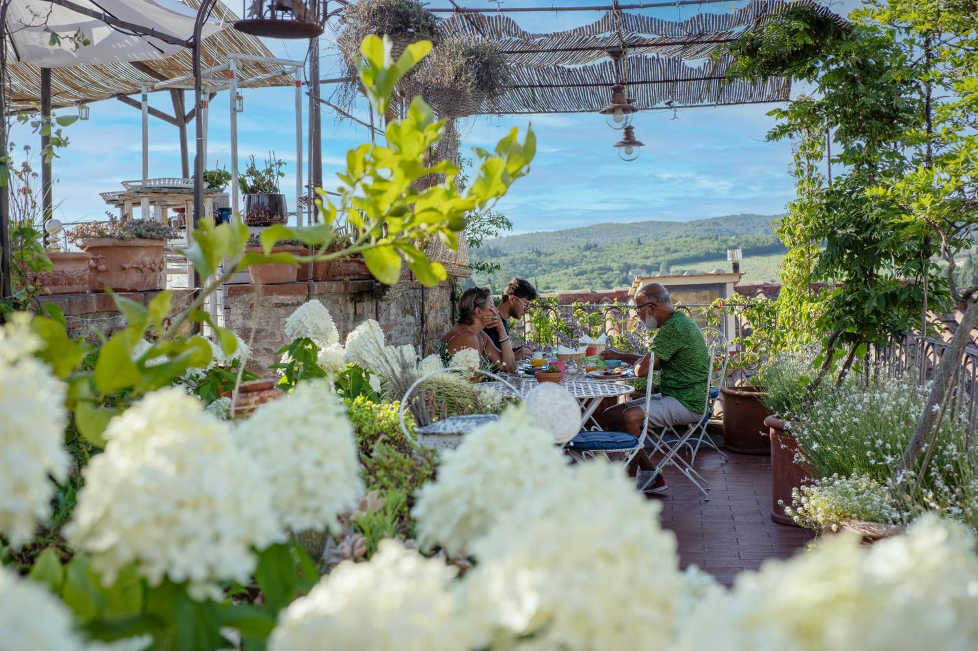 Le Terrazze Del Chianti B&B Residenza D'Epoca E Di Charme San Donato in Poggio Exterior photo