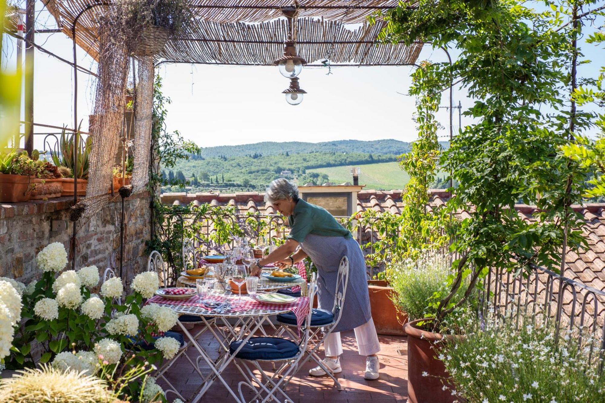 Le Terrazze Del Chianti B&B Residenza D'Epoca E Di Charme San Donato in Poggio Exterior photo